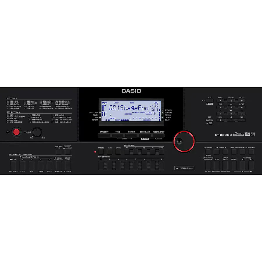 Casio CT-X3000 Standard Keyboard (CT-X3000) | Musician Madness