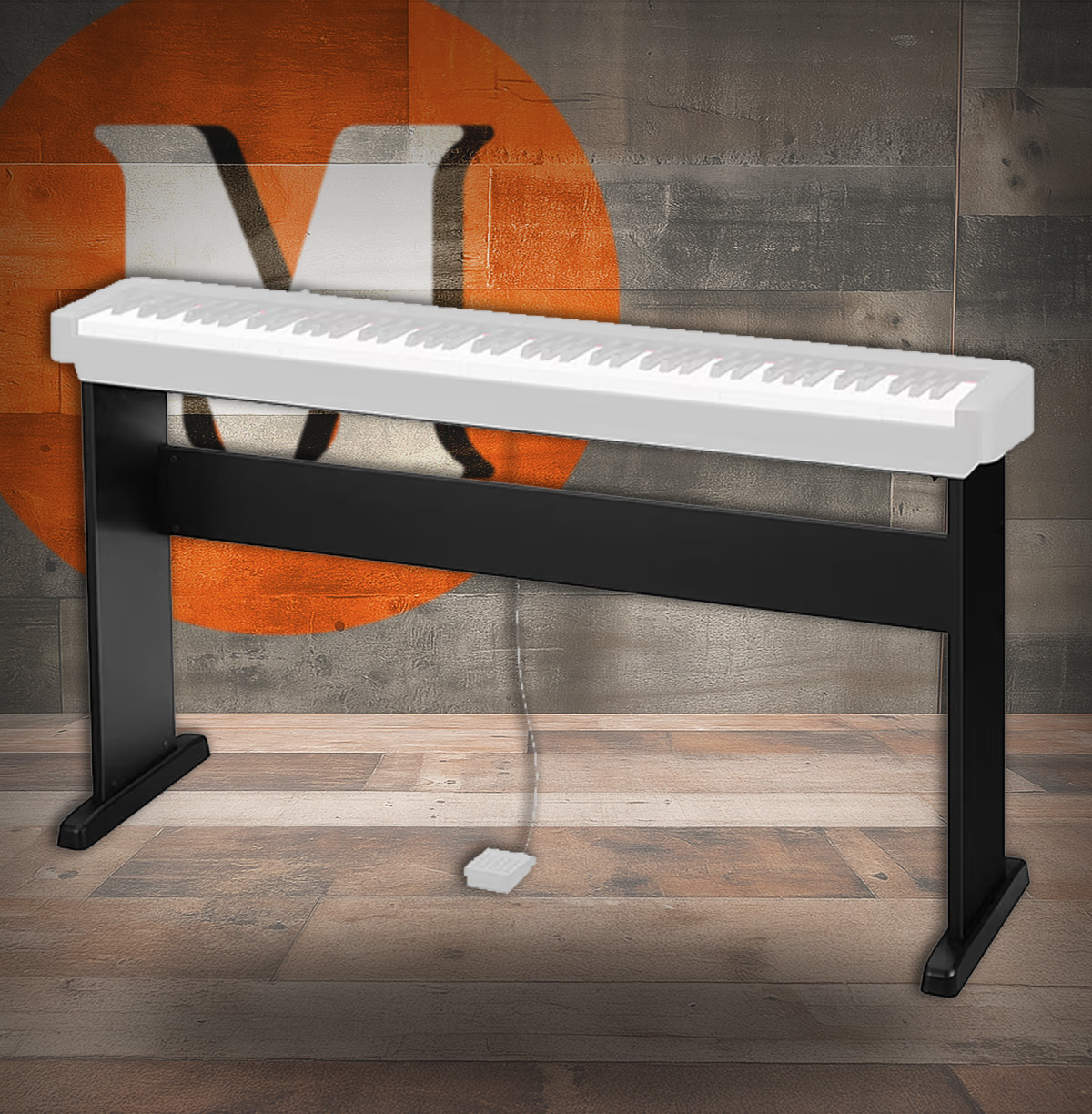 Casio CS46 Black Stand for CDP-S150 / S160 / S350 / S360 (CS46) | Musician Madness