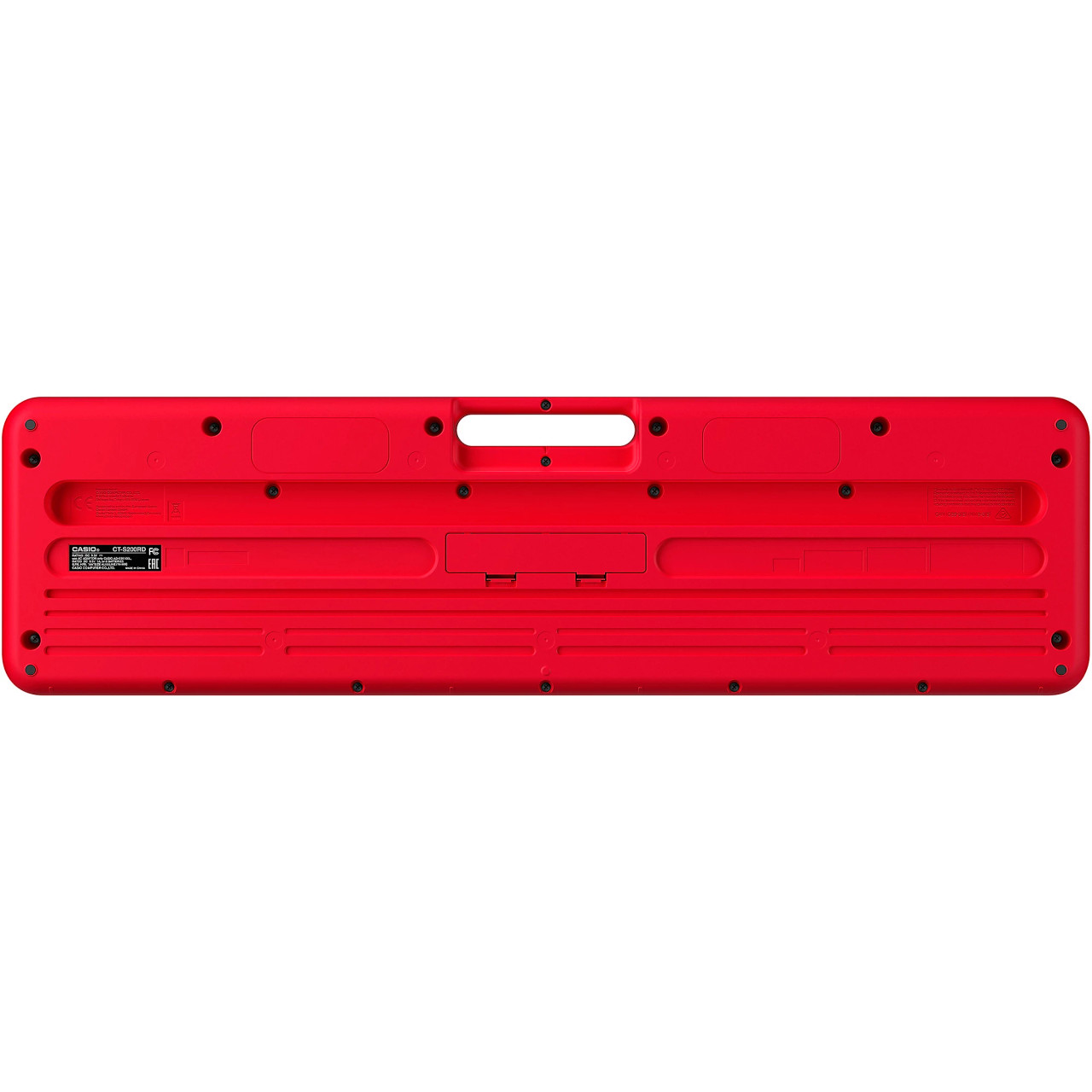 Casio Casiotone CT-S200 61-Key Digital Keyboard - Red (CT-S200RD)