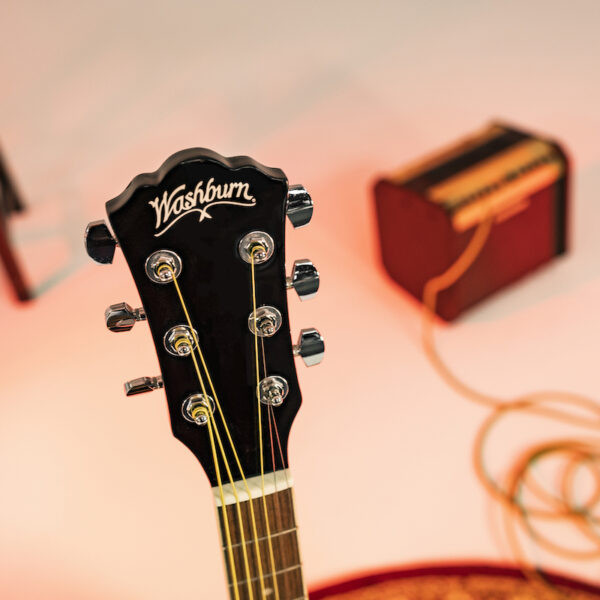 Washburn WA90CEVSB Dreadnought Acoustic Electric Guitar - Tobacco Burst (WA90CEVSB-U)