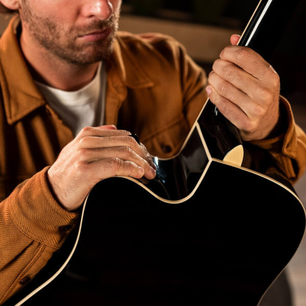 Washburn WA90CEVSB Dreadnought Acoustic Electric Guitar - Tobacco Burst (WA90CEVSB-U)