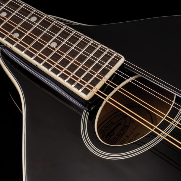 Washburn M1SD Americana Series A-Style Mandolin - Black (M1SDLB-A-U)