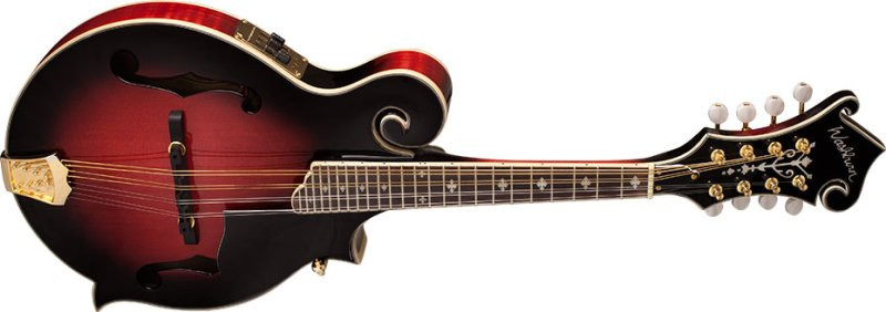 Washburn M3SWE Americana Series F-Style Mandolin - Trans Wine Red (M3SWETWRK-D-U)