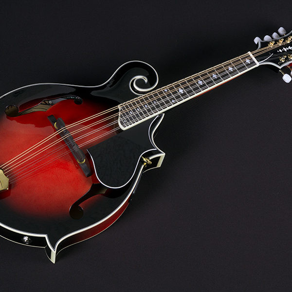 Washburn M3SWE Americana Series F-Style Mandolin - Trans Wine Red (M3SWETWRK-D-U) | Musician Madness
