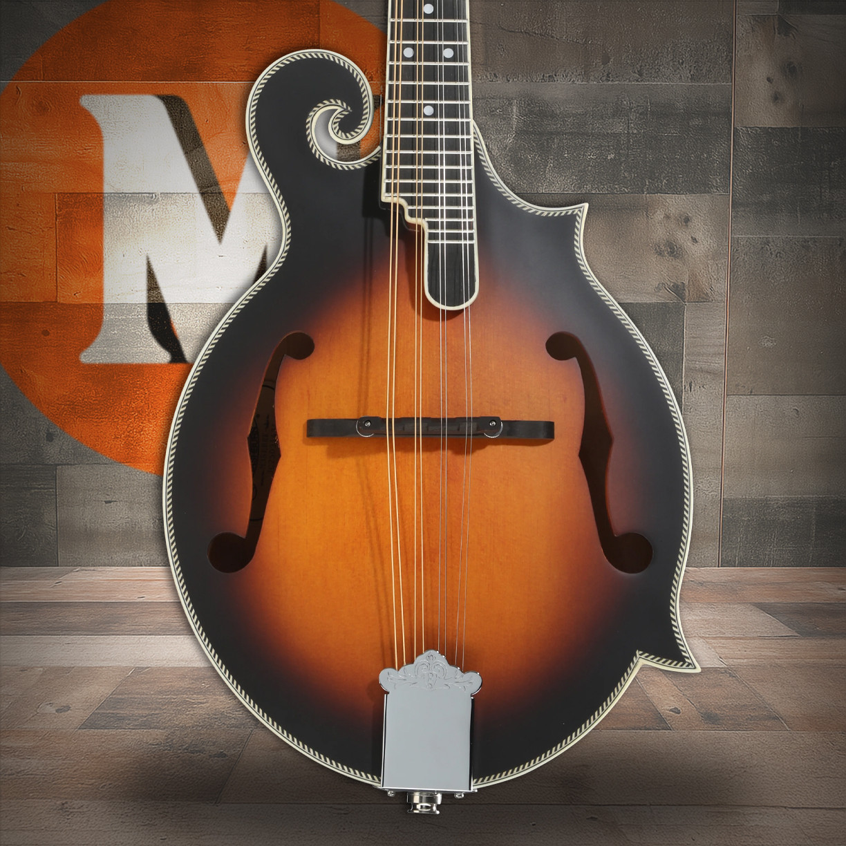 Washburn M3E Pack American Series F-Style Mandolin Pack - Sunburst (M3EK-A-U) | Musician Madness