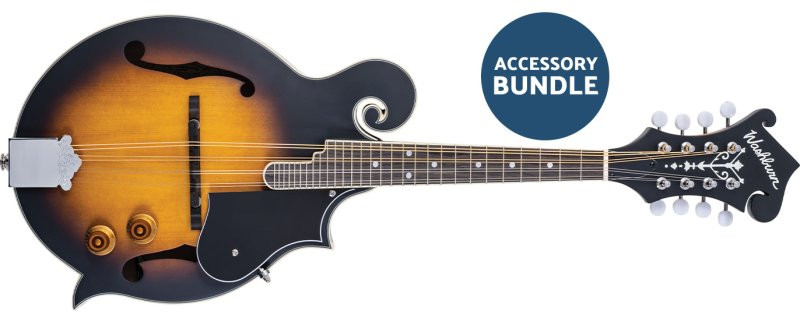 Washburn M3E Pack American Series F-Style Mandolin Pack - Sunburst (M3EK-A-U)