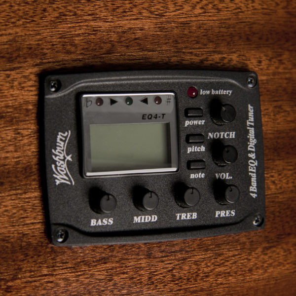 Washburn Harvest G7SCE Grand Auditorium Acoustic Electric Guitar (WG7SCE-O-U)