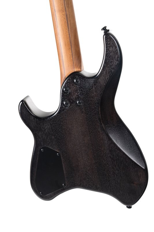  Cort Space 6GTR Multi-Scale Electric Guitar w/Gig-bag - Semi Gloss Trans Black (SPACEG6MSSGTK-U)