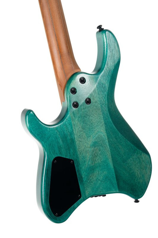 Cort Space 6GTR Multi-Scale Electric Guitar w/Gig-Bag - Semi Gloss Turquoise (SPACEG6MSSGTQ-U)