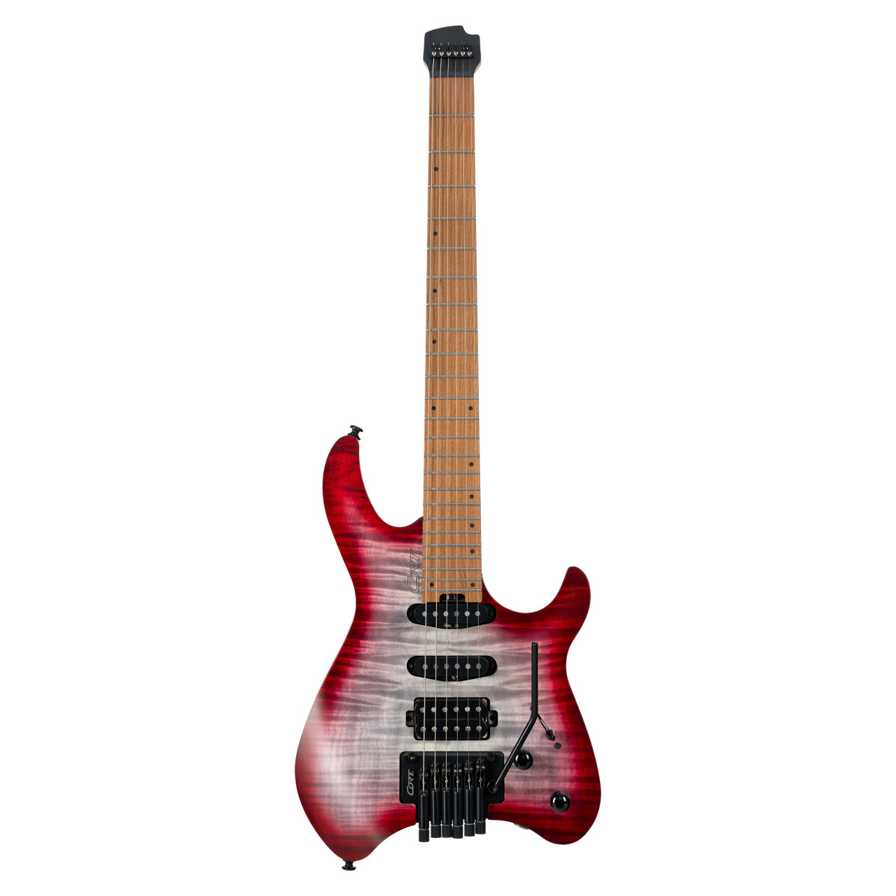 Cort Space 6GTR Electric Guitar w/Gig-Bag - Semi Gloss Lava (SPACEG6TRSGLV-U) | Musician Madness