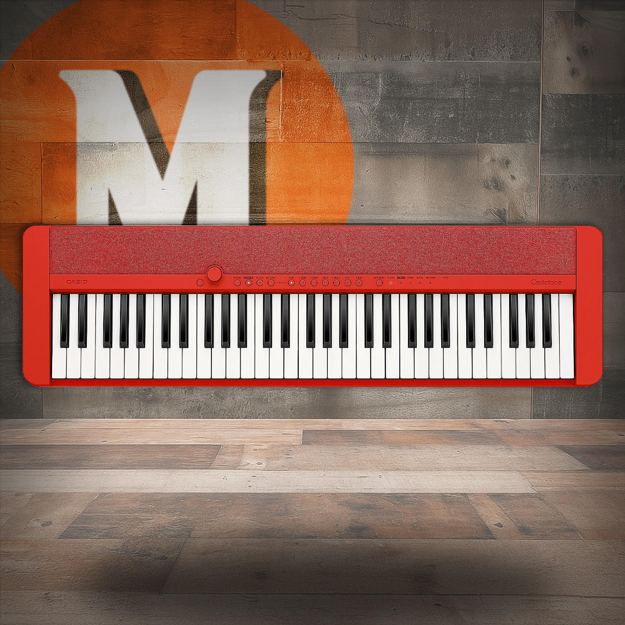Casio Casiotone CT-S1 61-Key Portable Keyboard - Red (CT-S1RD) | Musician Madness