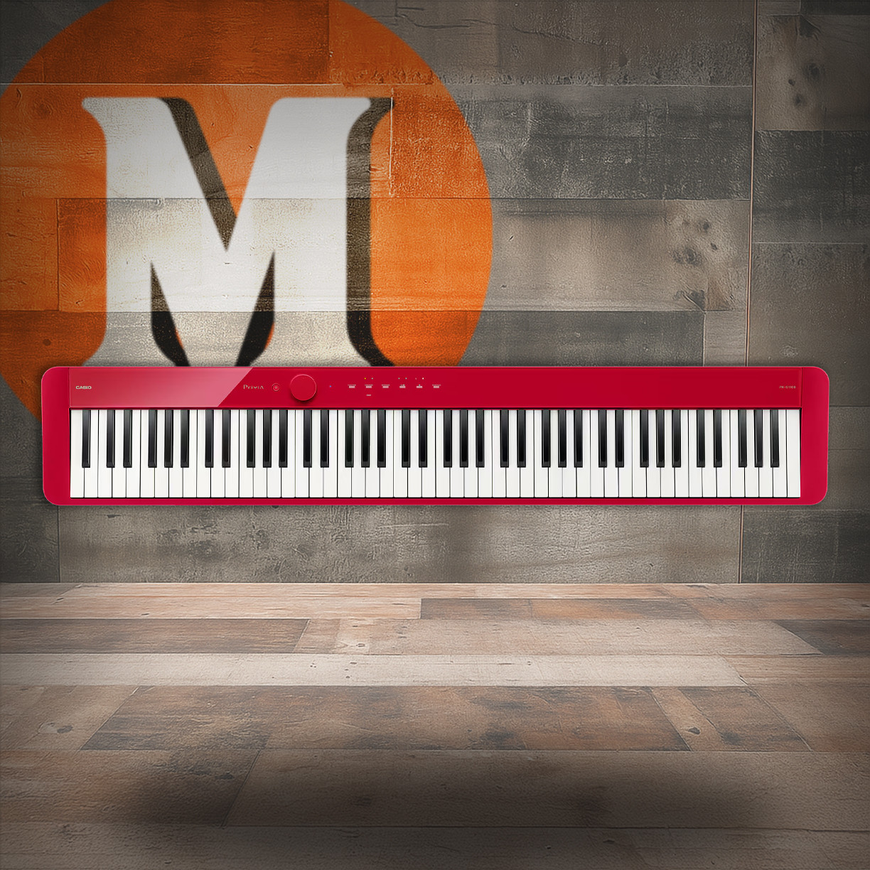 Casio PX-S1100 Slim Digital Piano - Red (PX-S1100RD) | Musician Madness