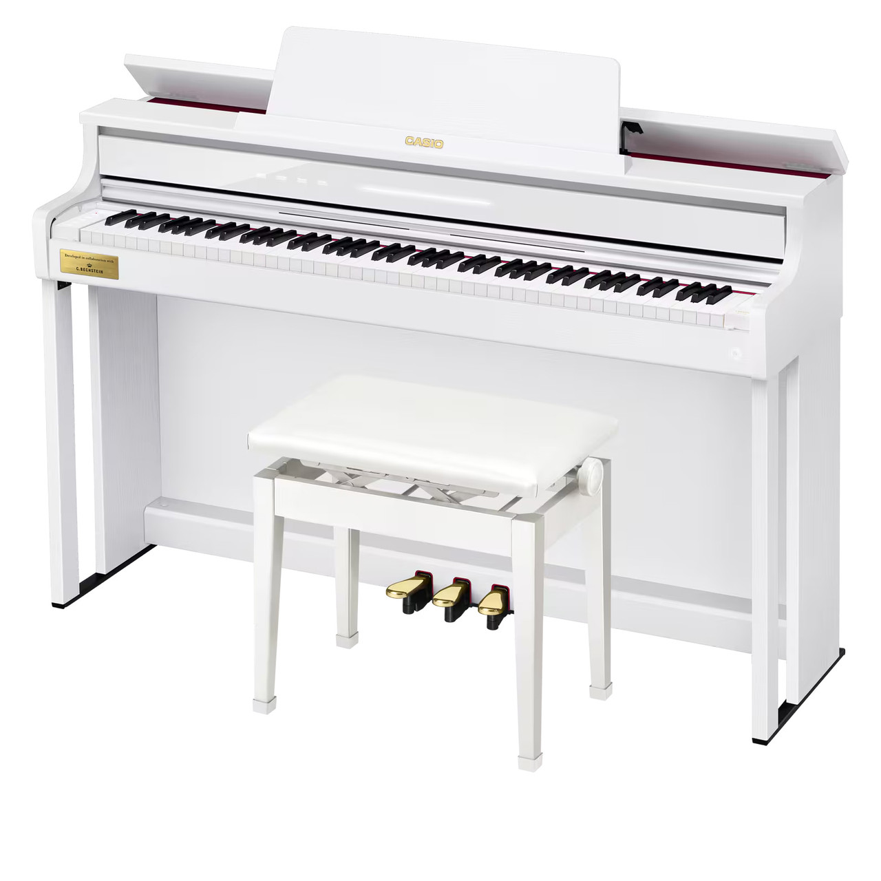 Casio AP-750 Digital Cabinet Piano - White (AP750WE)