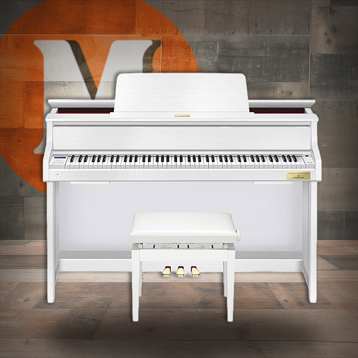 Casio GP-310 Digital Cabinet Piano - White (GP-310WE)