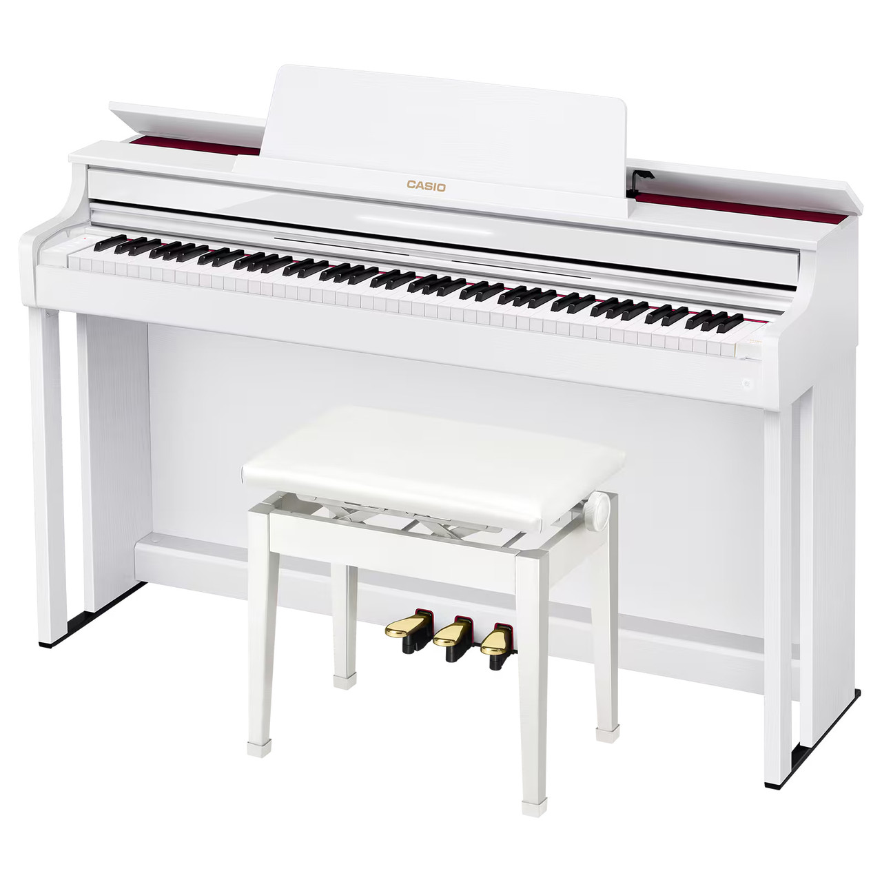 Casio AP-550 Digital Cabinet Piano - White (AP-550WE)