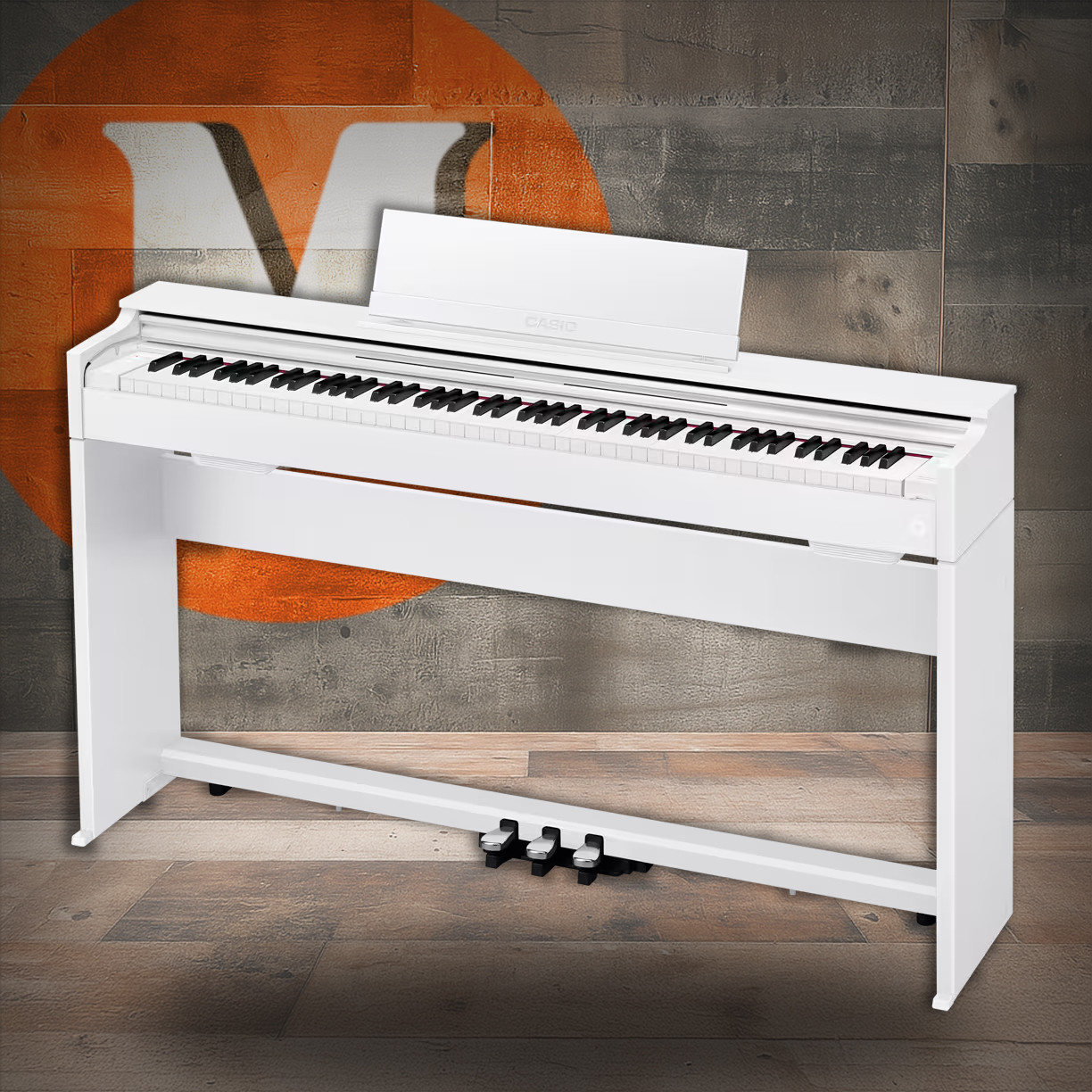 Casio AP-S200 Digital Cabinet Piano - White (AP-S200WE)