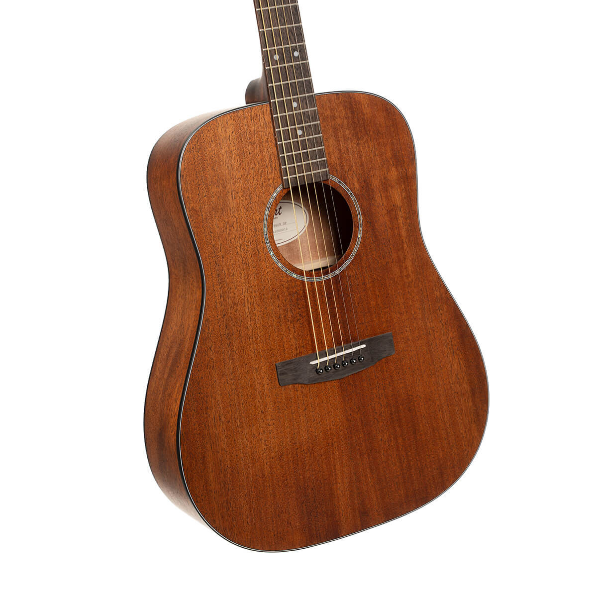 Cort EARTH60MOP Earth Series 60 Mahogany Dreadnought Acoustic Guitar - Open Pore (EARTH60MOP-U)