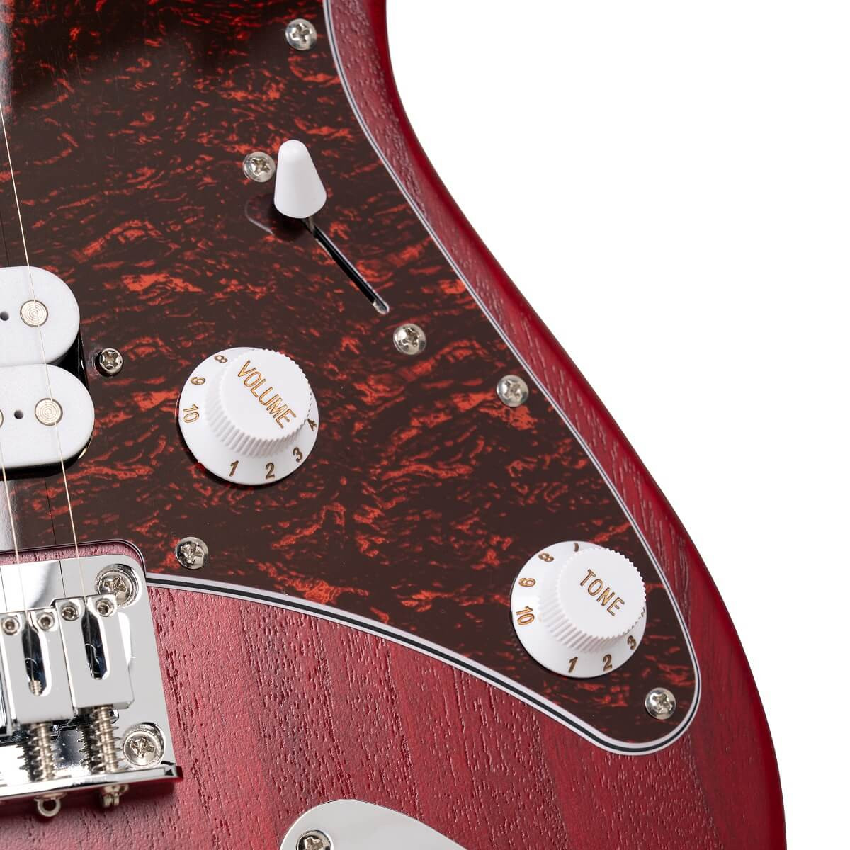 Cort G100 HH G Series Double Cutaway Electric Guitar. Open Pore