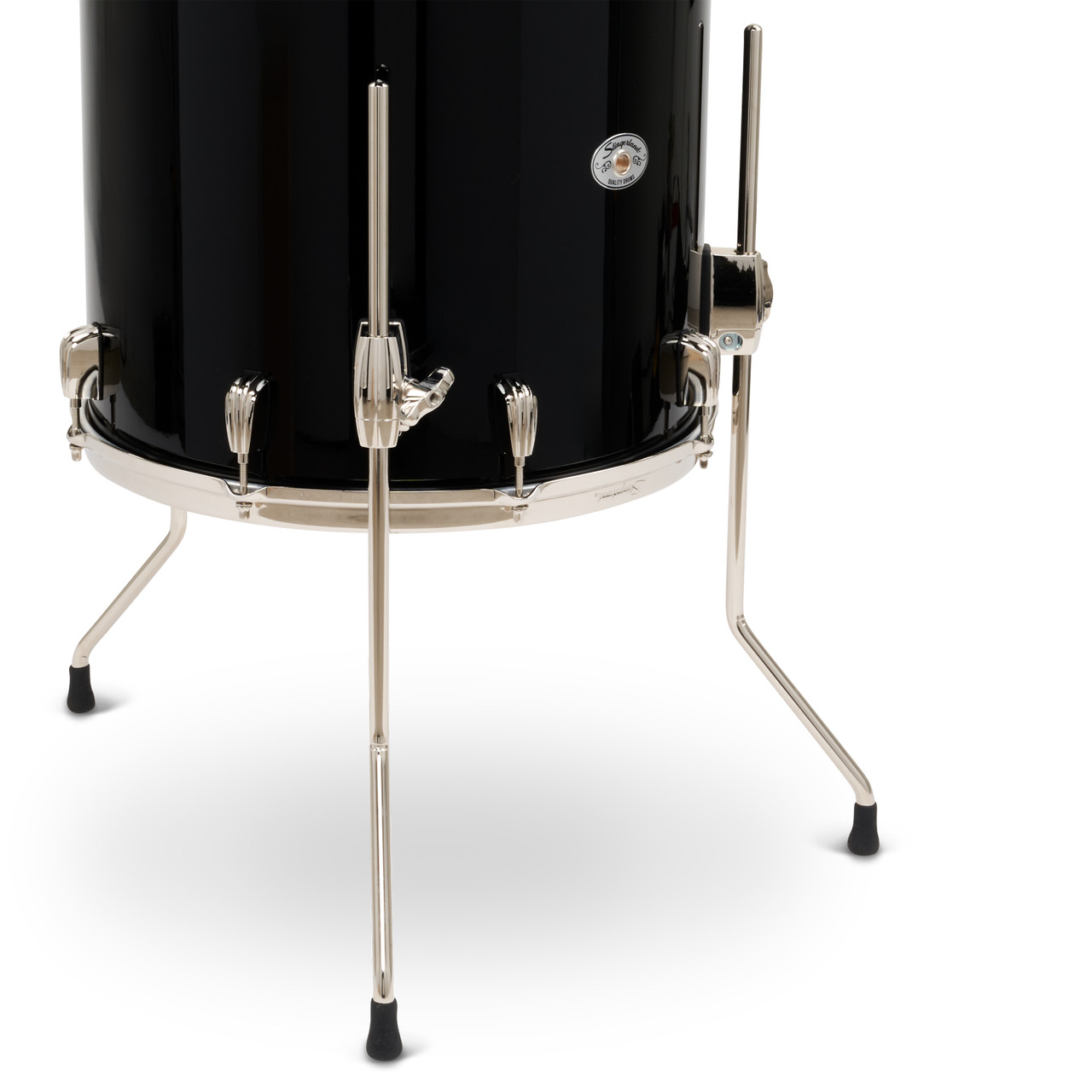 Slingerland 4Pc Studio King Kit, 13/16F/22K/6.5S, Del Norte Black (SDKTSKK22N04DNDNB) | Musician Madness