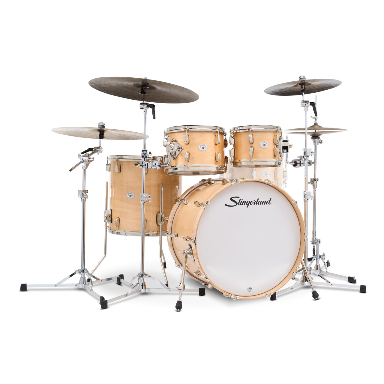 Slingerland 4Pc Studio King Kit, 10/12/16F/22K, Ventura Sand (SDKTSKK22N04DWVTS) | Musician Madness