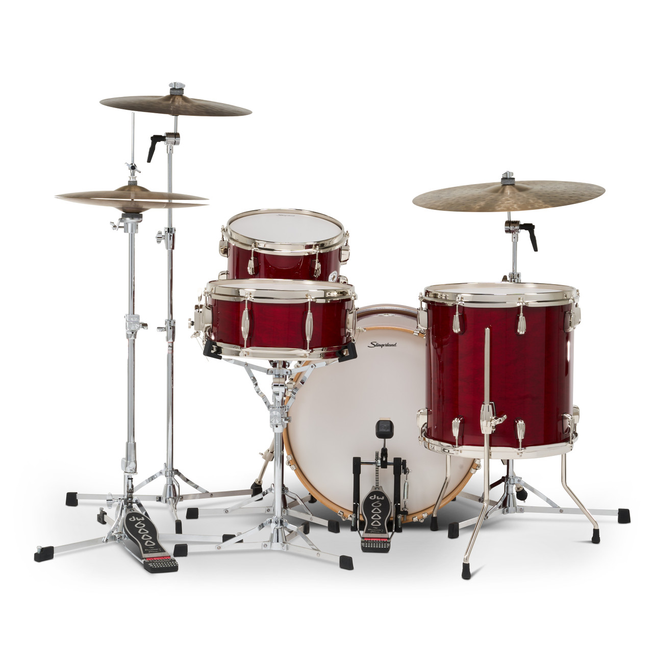 Slingerland 4Pc Studio King Kit, 12/14F/20K/5.5S, Royal Crimson (SDKTSKK20N04DKRCR) | Musician Madness