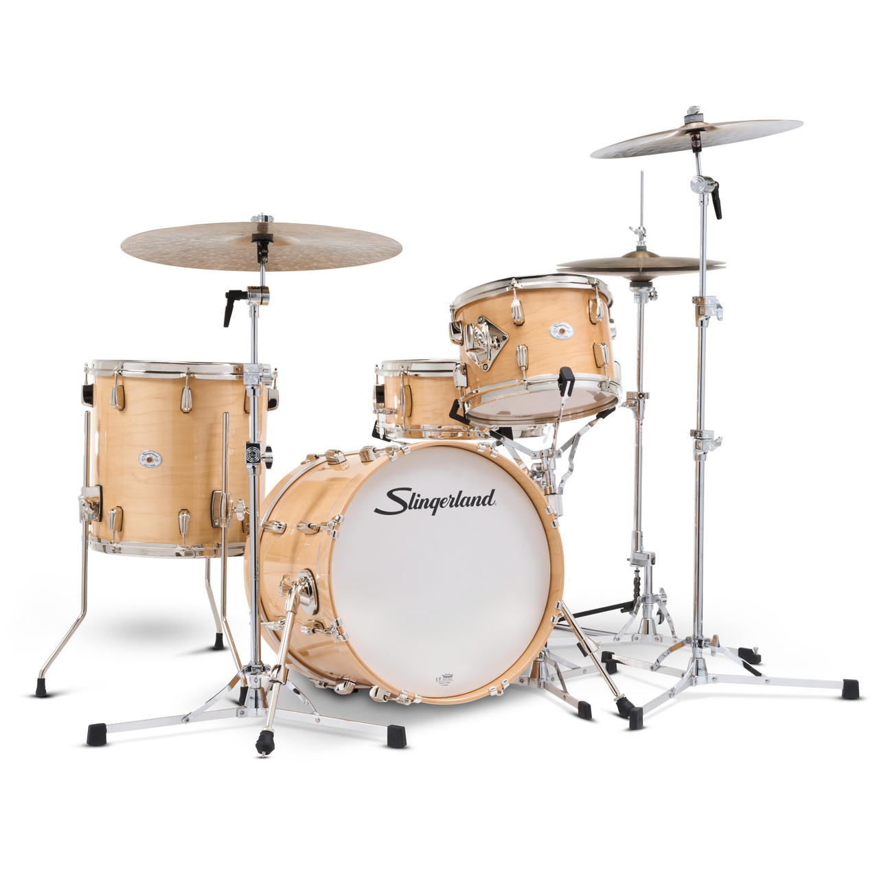 Slingerland 4Pc Studio King Kit, 12/14F/18K/5.5S, Ventura Sand (SDKTSKK18N04AZVTS) | Musician Madness