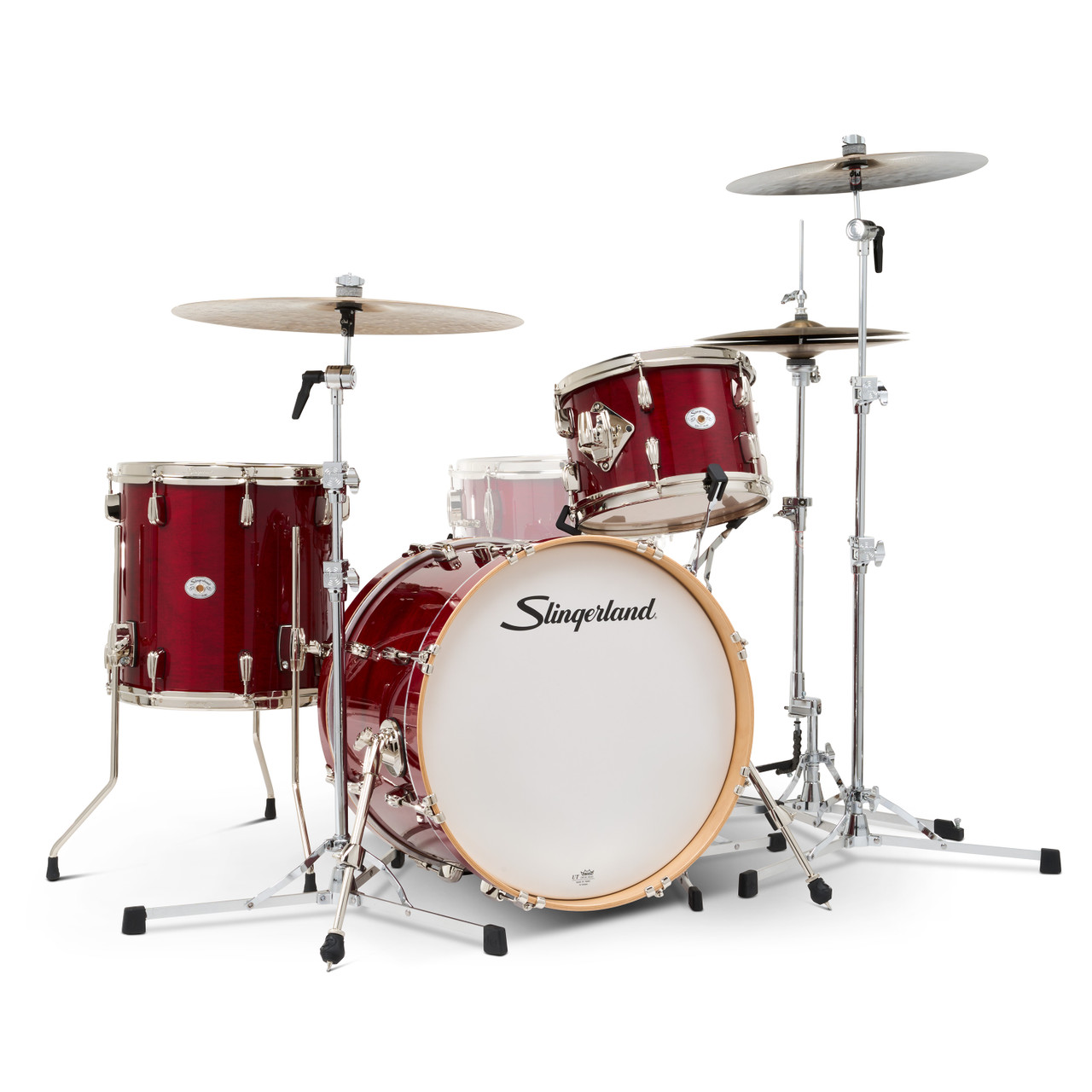 Slingerland 3Pc Studio King Kit, 12/14F/20K, Royal Crimson (SDKTSKK20N03BQRCR) | Musician Madness
