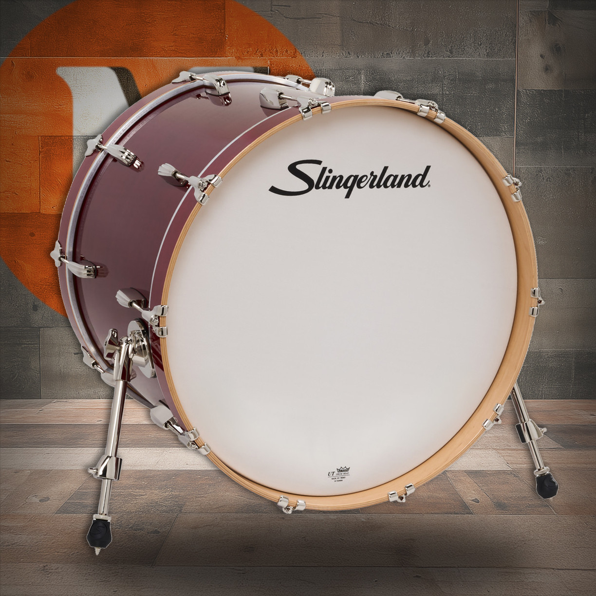 Slingerland Sl 16X22 Studio King Kick, Royal Crimson (SDSK1622KKKRCR) | Musician Madness