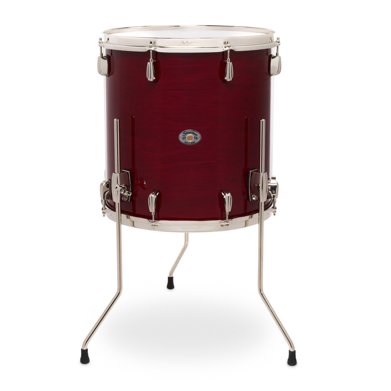 Slingerland Sl 16X16 Studio King Floor Tom, Royal Crimson (SDSK1616TTKLKRCR) | Musician Madness