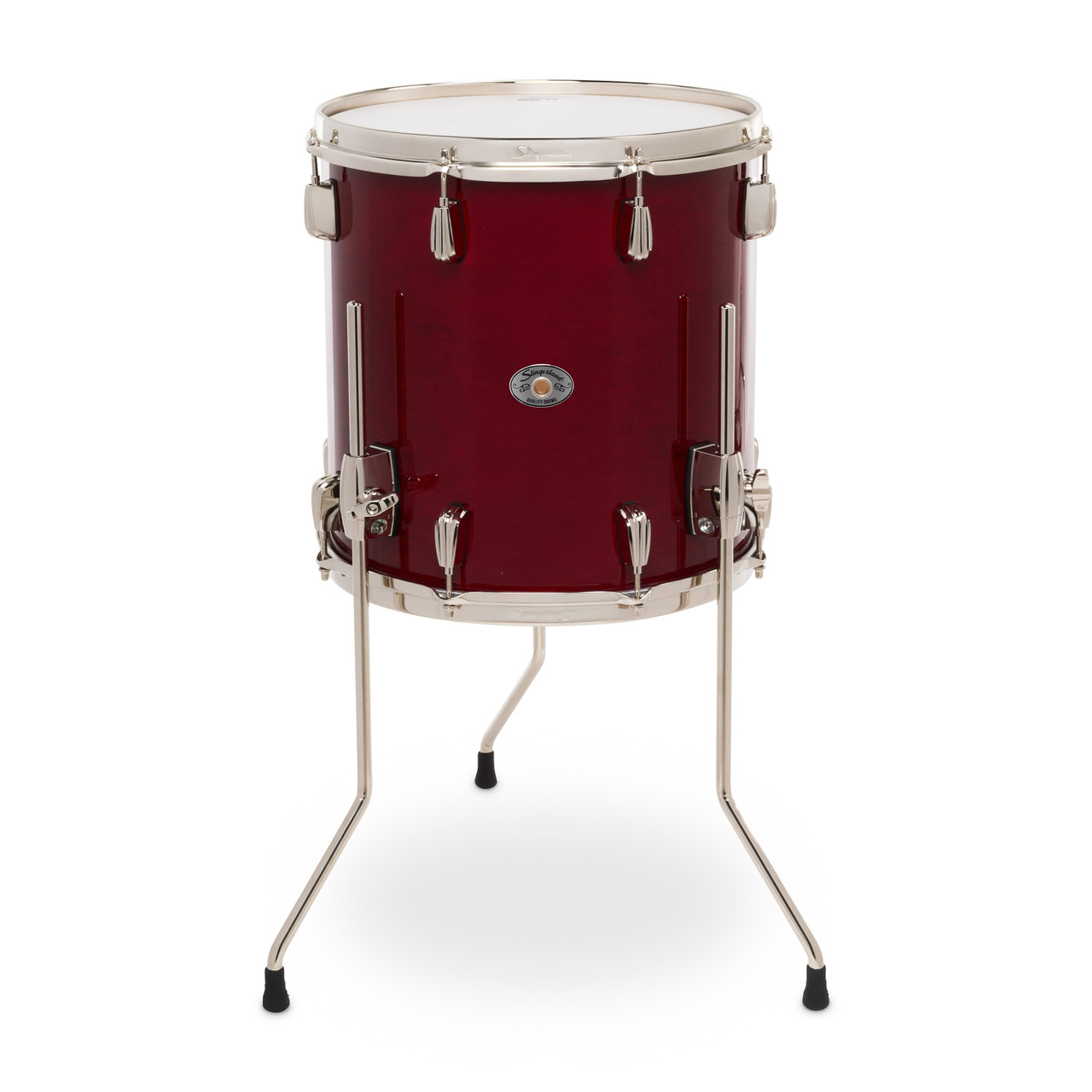 Slingerland Sl 14X14 Studio King Floor Tom, Royal Crimson (SDSK1414TTKLKRCR) | Musician Madness