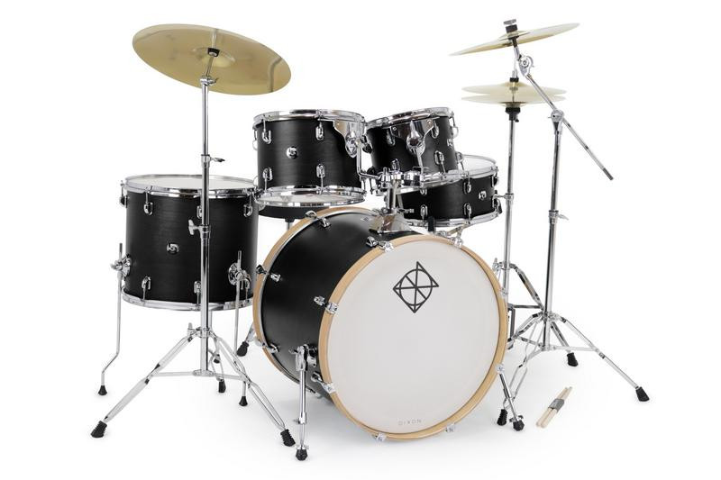 Dixon Spark Birch 5pc Satin Black Shell Pack (PODSPB522SB)