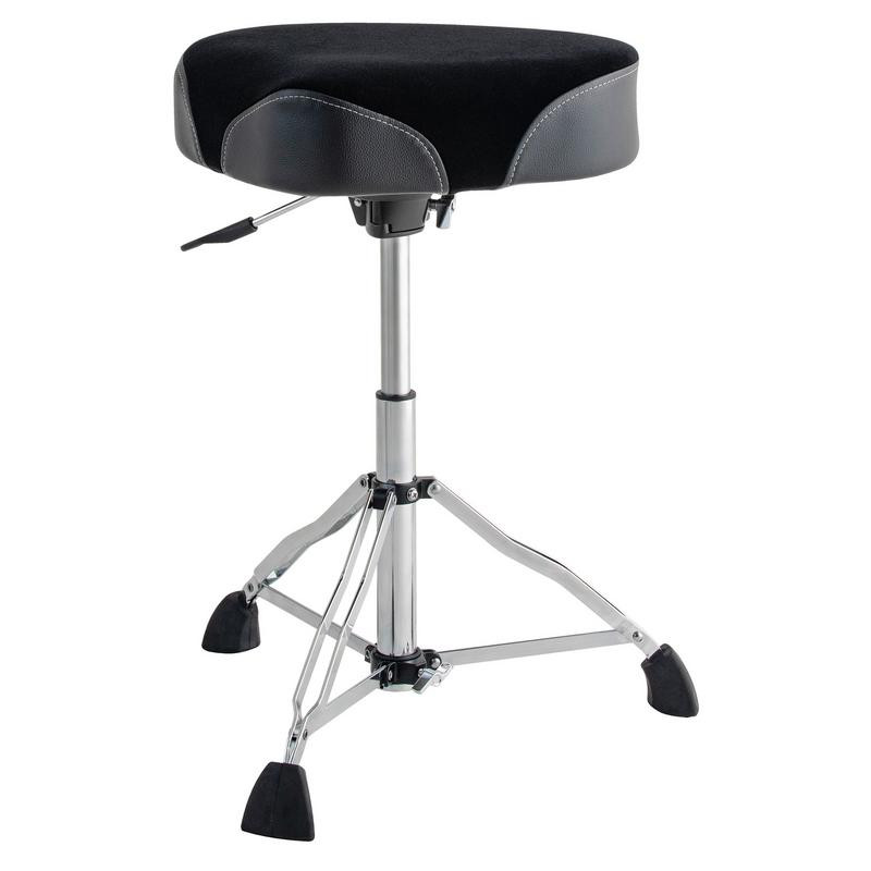 Dixon K Series Hydraulic Moto Drum Throne Black (PSN12HM) | Musician Madness