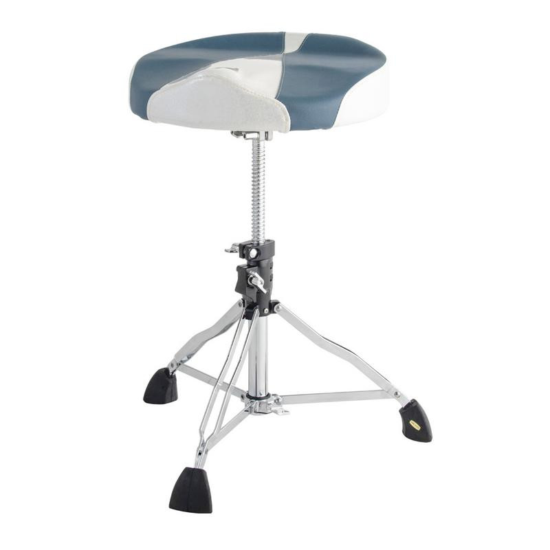 Dixon K Series Moto Drum Throne Blue/White (PSN13BW)