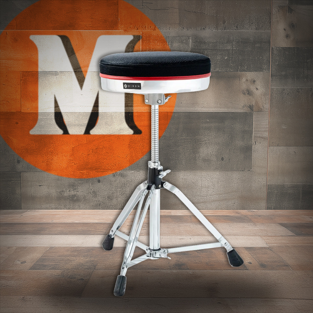 Dixon 90 Series Drum Throne Rally Red (PSN903) | Musician Madness