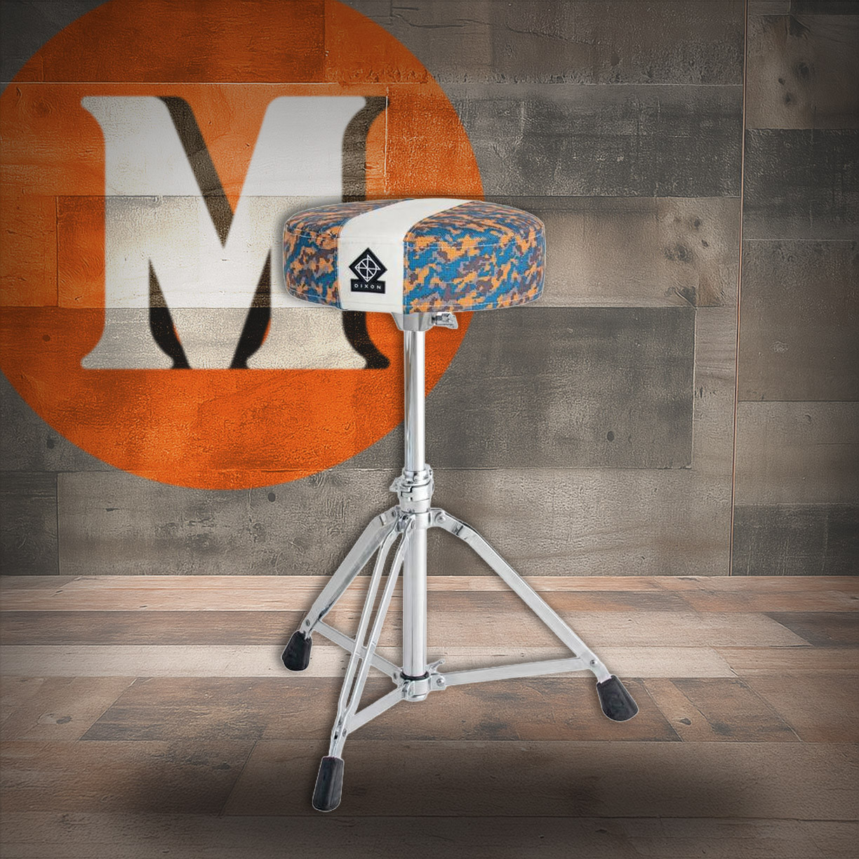 Dixon 80 Series Drum Throne Camo Gold (PSN802)