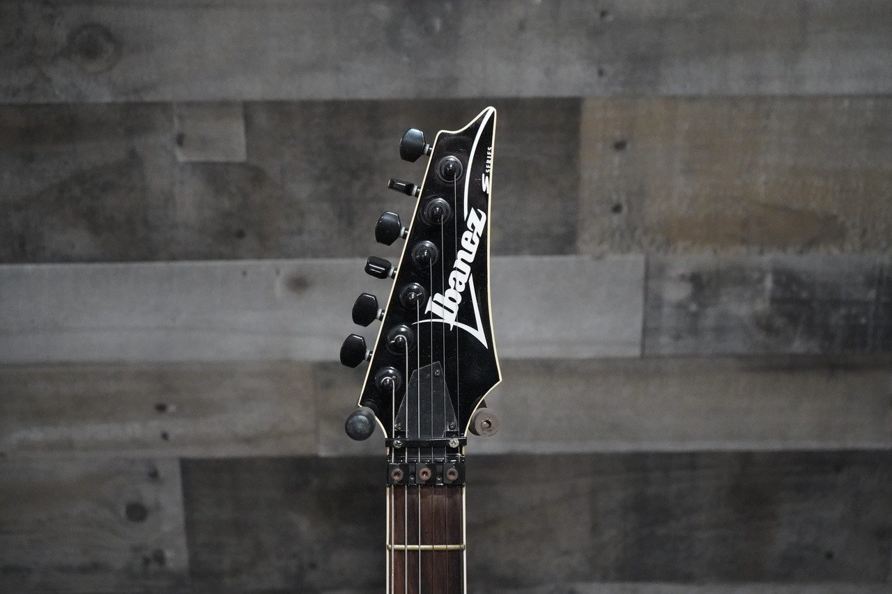 Ibanez S520EX Super S Electric Guitar Black 6-String - Black - Used (S520EX_USED_IS)