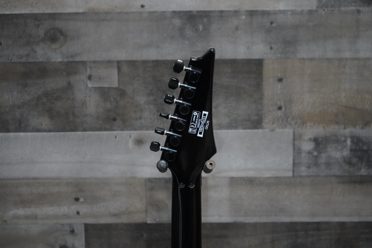 Ibanez MTM2 Mick Thomson Autographed Electric Guitar w/ Hard Case - Black - Used (MTM2_USED_IS)