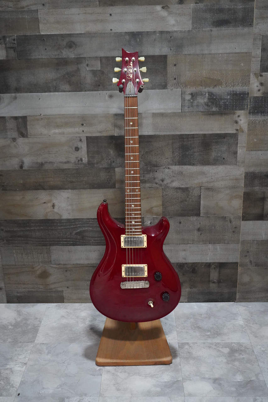 Paul Reed Smith PRS McCarty Korina w/ Hard Case - Vintage Cherry - Used (McCarty_USED_IS)