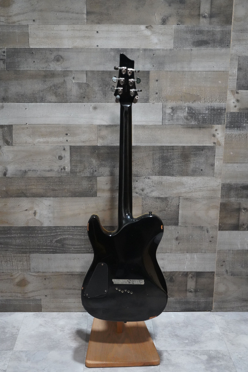 Schecter Diamond Series PT Blackjack Black Solid Body Electric Guitar - Used (BlackJack_USED_IS)