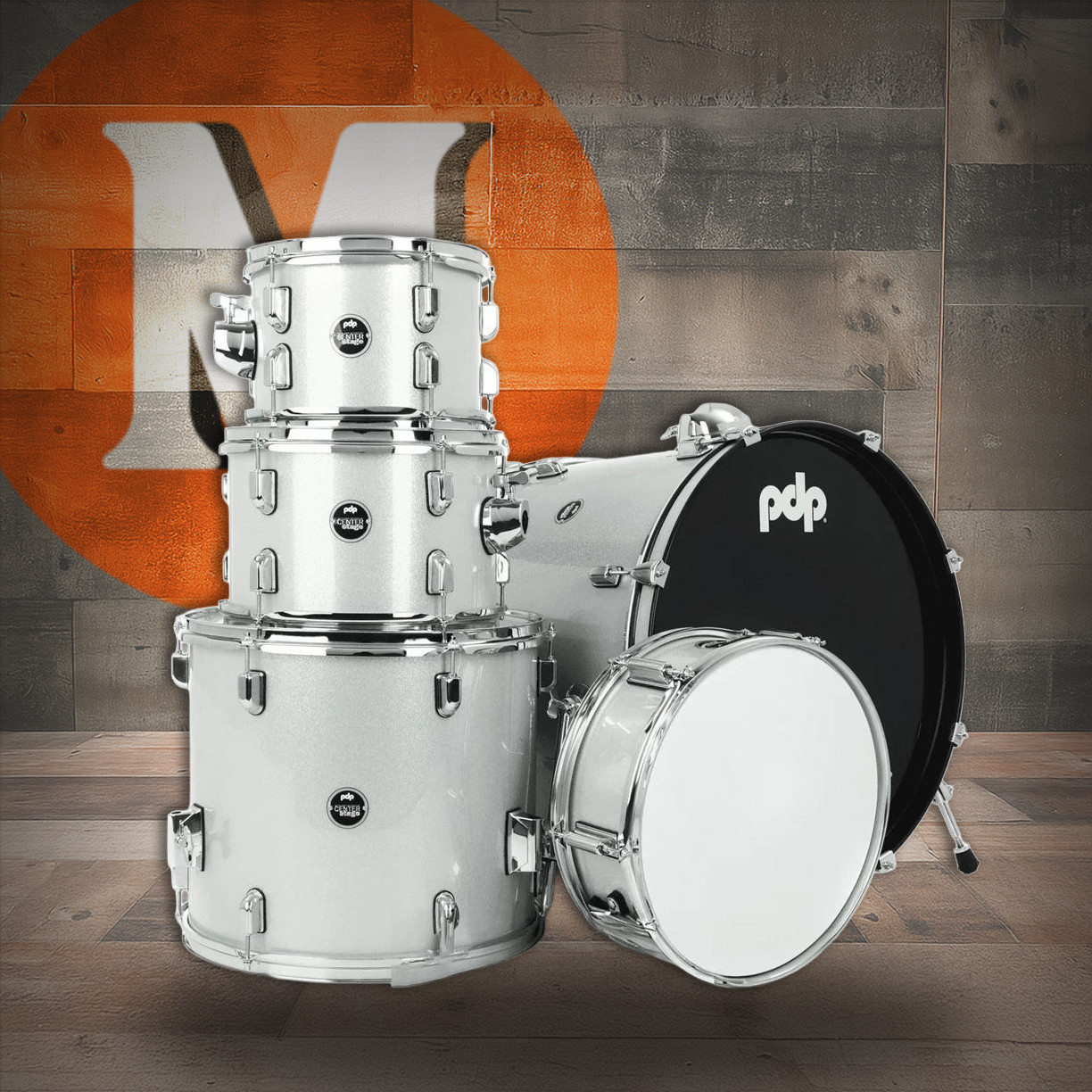 PDP Centerstage 22'' Diamond White Shell Pack (PDCE2215DW) | Musician Madness