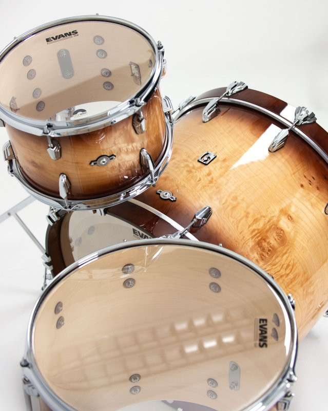 British Drum Co. Legend MBX US Club 22 Kit - Burghley Fudge (LEG-MBX-22-CBUS-BF)