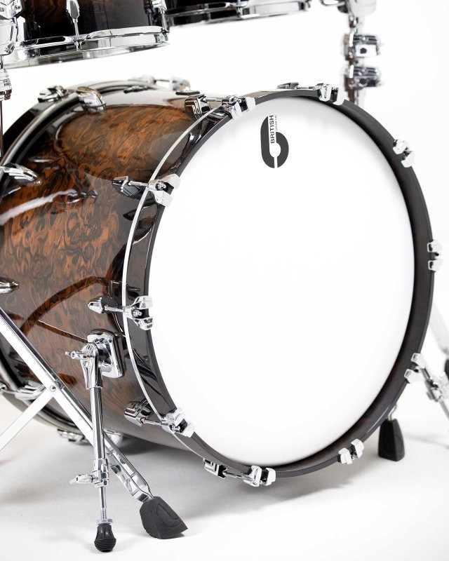British Drum Co. Legend Series Fusion 22 Kit - Windsor Dark Ultra (LEG-22-FS-WDG)