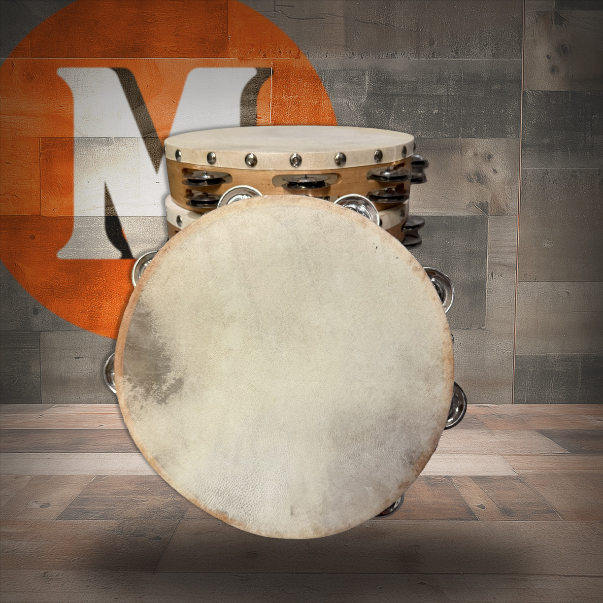 HW Products T10HD 10" Double Tambourine's Pack of (6) - (T10HD)