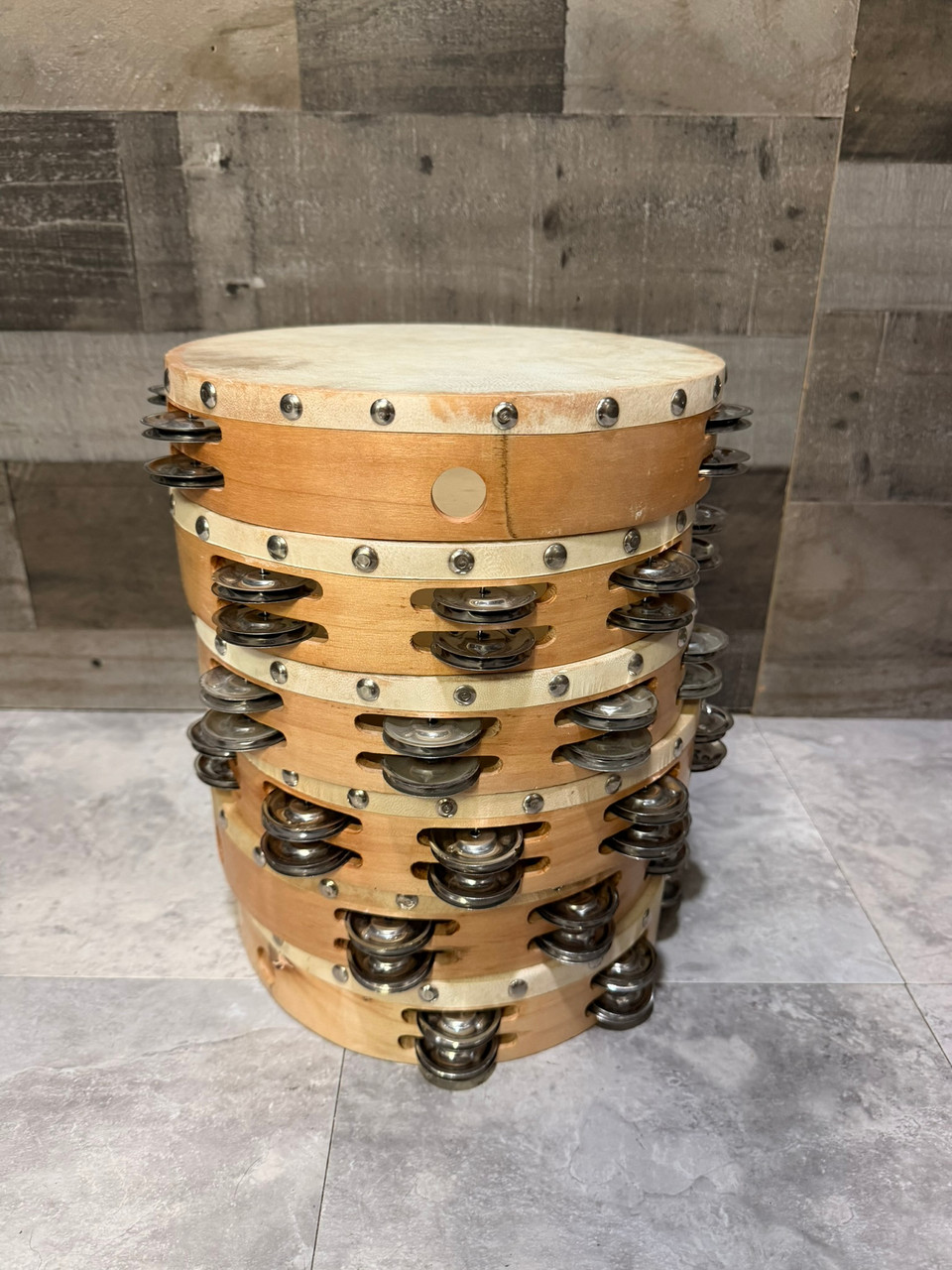 HW Products T10HD 10" Double Tambourine's Pack of (6) - (T10HD)