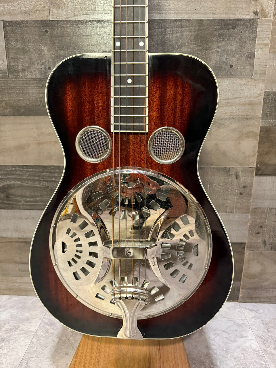 Recording King RR-36S-VS Maxwell Square Neck Resonator Guitar Vintage Sunburst - USED (RR-36S-VS)