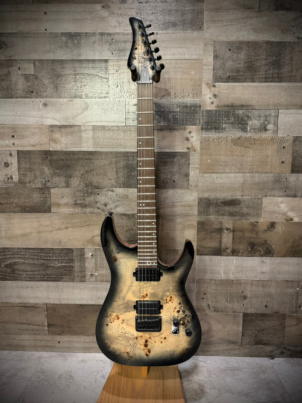 Schecter CR-6 Electric Guitar - Charcoal Burst B-Stock (847)