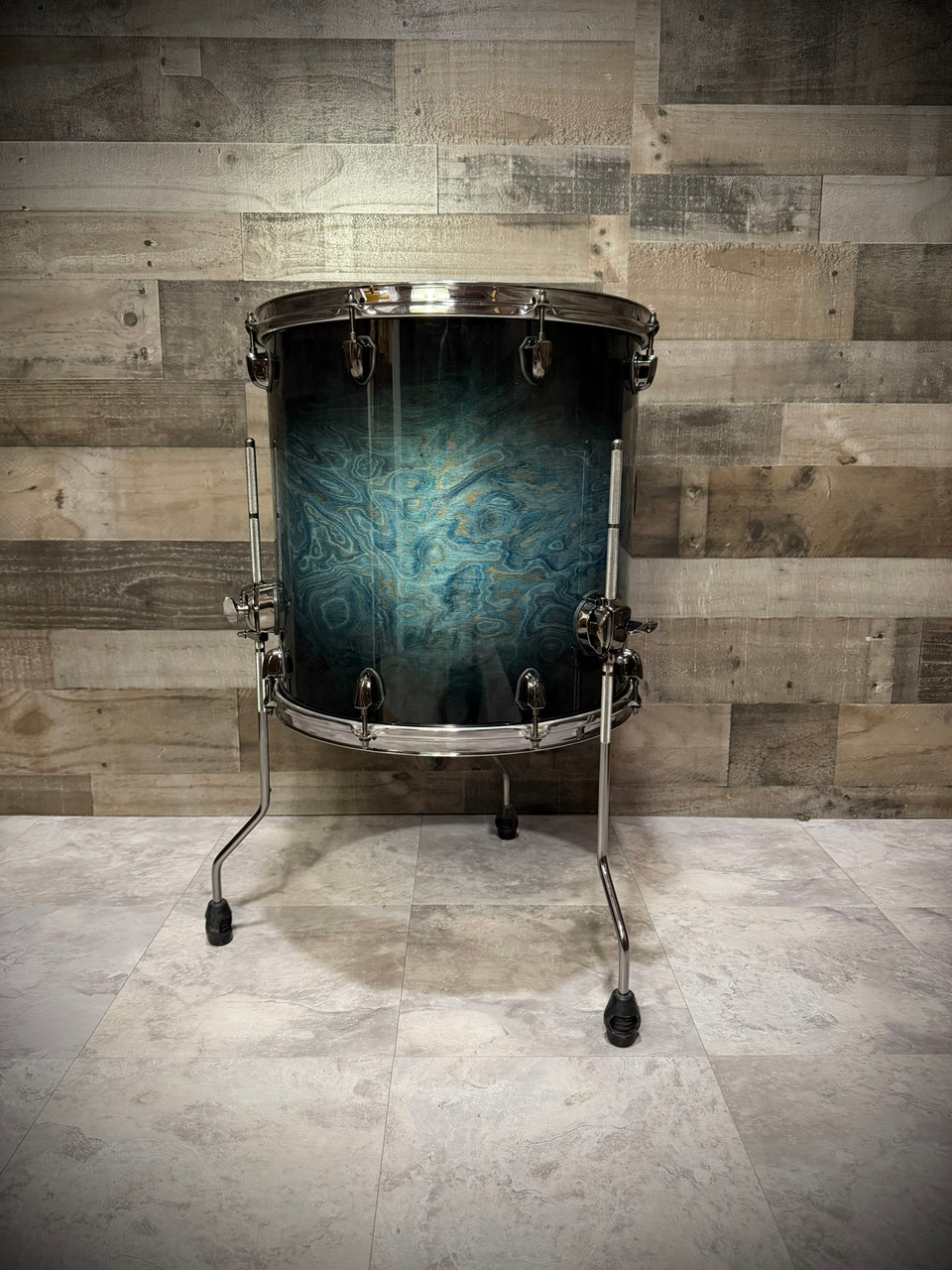 Mapex Saturn 16x116 Floor Tom - Deep Water Burl (Open Box