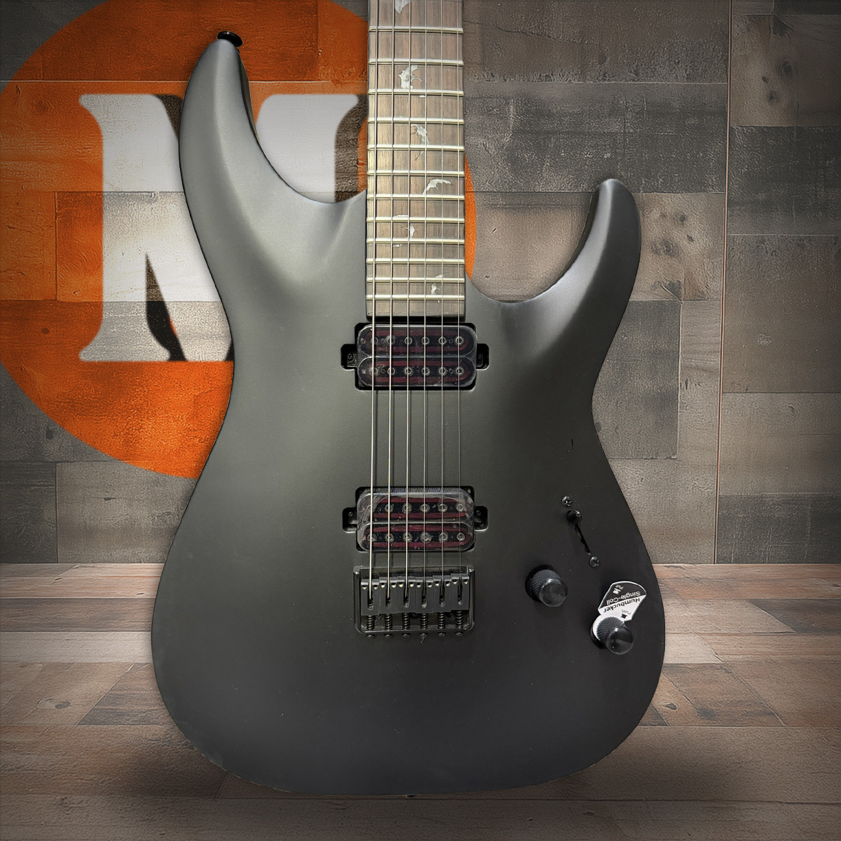 Schecter Damien-6 B-Stock - Satin Black (2470) (2) | Musician Madness