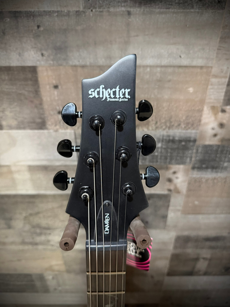 Schecter Damien-6 B-Stock - Satin Black (2470)