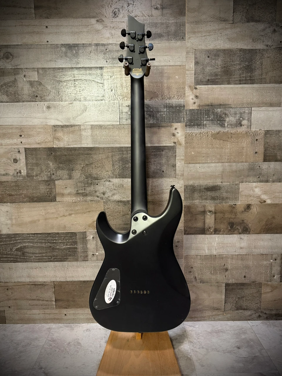 Schecter Damien-6 Electric Guitar - Satin Black - B-Stock, Item 3 (2470) | Musician Madness